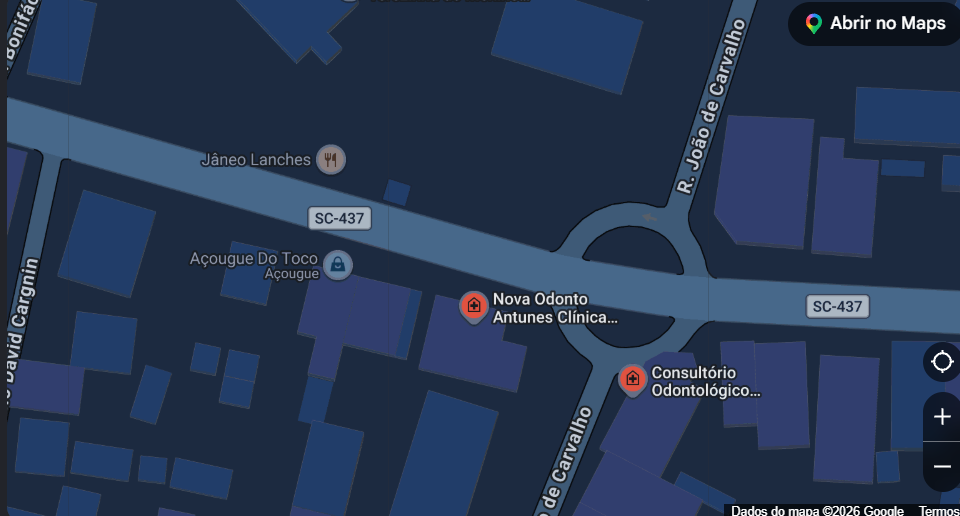 Google Maps Imbituba Clínica Antunes
